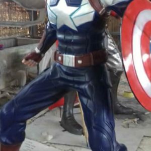 Patung Kapten Amerika Patung Patung 3d Patung Miniatur