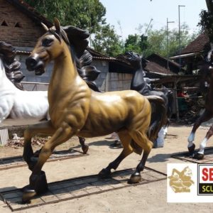 Kelik Studio Semar Mesem Patung Kuda Jinkrak Online Jual Patung Online