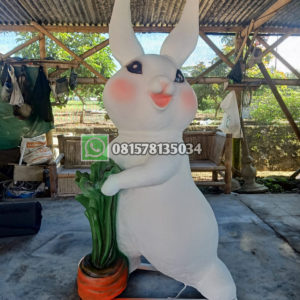 Patung Kelinci Lucu Jasa Bikin Patung Tempat Jual Patung Kelinci